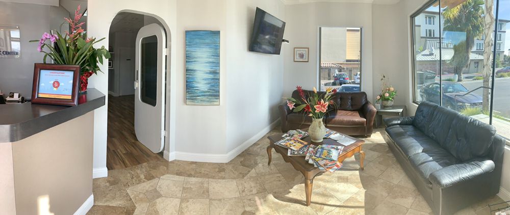 Reception and waiting area